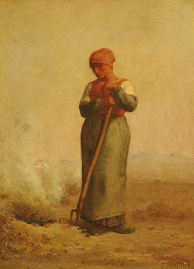 Stubbrænderen af Jean Francois Millet